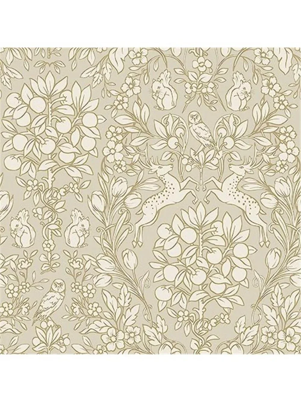 Taupe Peel and Stick Wallpaper Removable Self Adhesive Vinyl Wall Decor 18 Ft